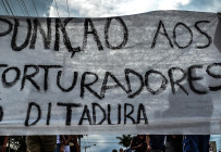 Levante Popular da Juventude interdita Rodovia Washington Luiz para cobrar punição aos torturadores da ditadura militar