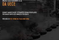 ESTUDANTES REALIZAM ATO CONTRA OS CORTES DA EDUCAÇÃO NO CEARÁ