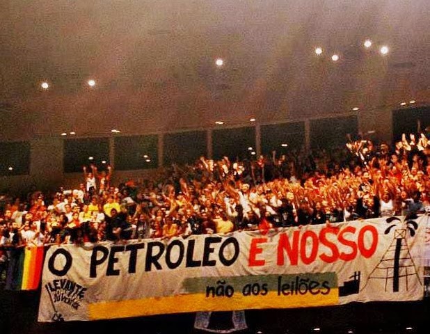 You are currently viewing [Papo Reto] O Petróleo é nosso: tomar às ruas pra defender o Brasil
