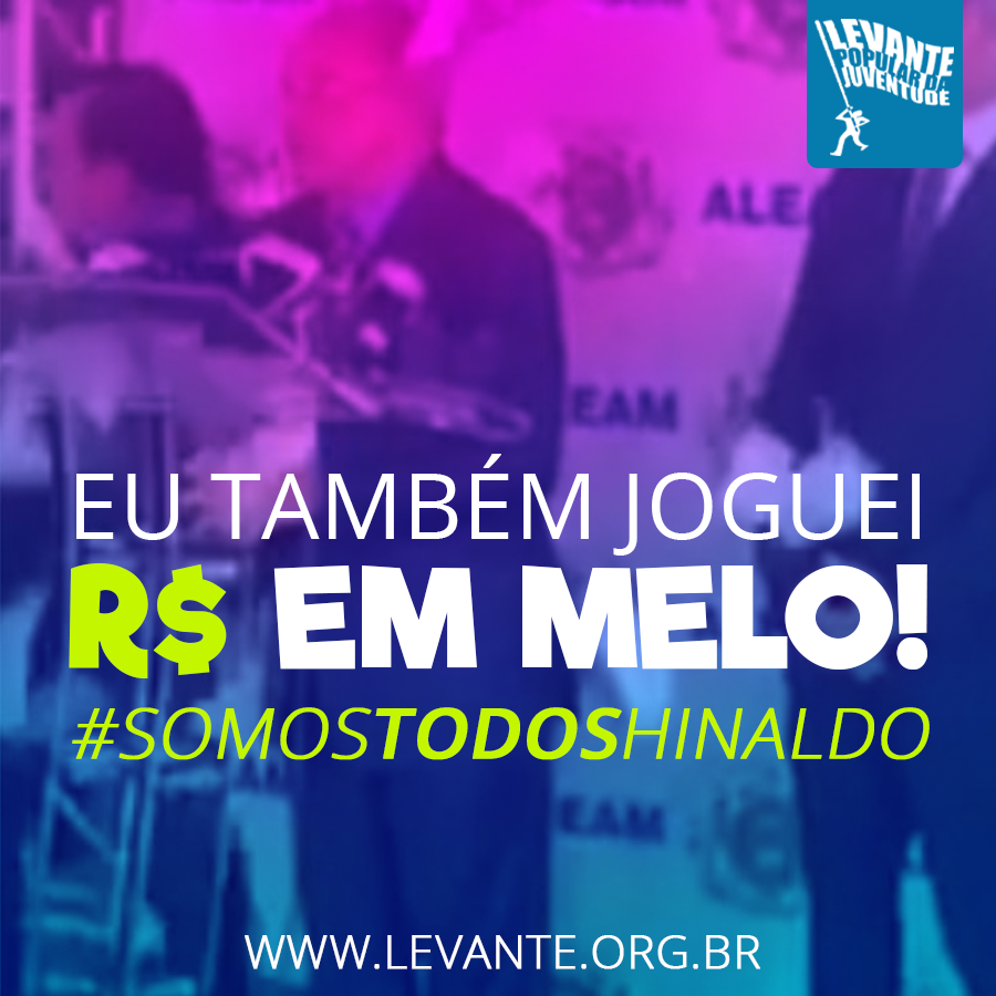 Read more about the article Levante-se por Justiça e Democracia! Somos todos Hinaldo!