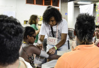 Saúde popular é oferecida a participantes do 3° Acampamento Nacional do Levante