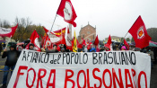 Pádua: Hidrantes e cassetetes em defesa do genocida Bolsonaro